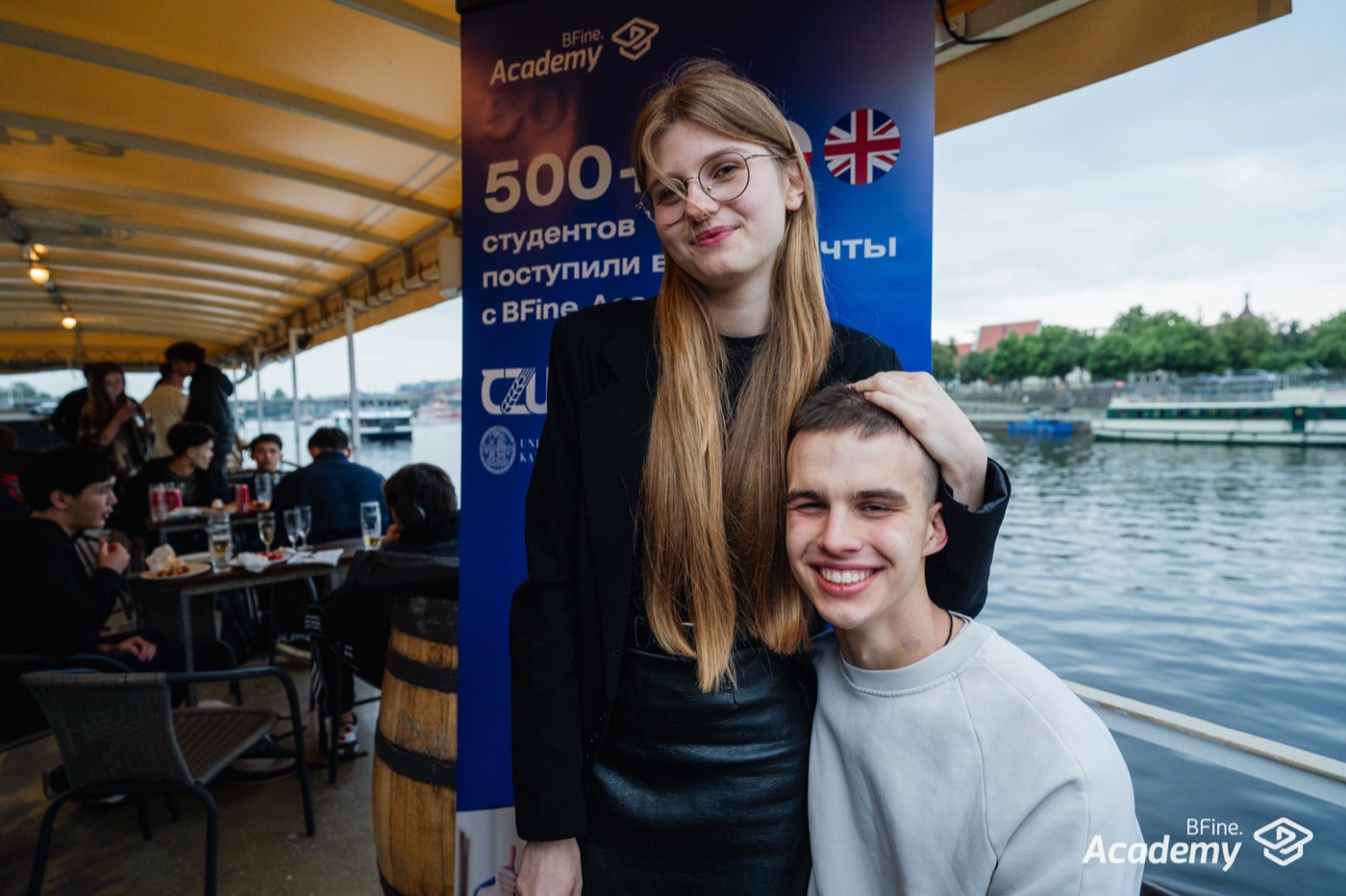 BFine.Academy students at a meetup in Prague